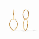 Julie Vos: Fleur-de-Lis 2-in-1 Earring - Obsession Boutique