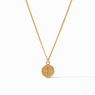 Julie Vos: Fleur-de-Lis Solitaire Necklace - Obsession Boutique