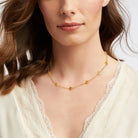 Julie Vos: Florentine Demi Delicate Station Necklace - Obsession Boutique