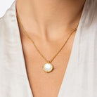 Julie Vos: Honeybee Solitaire Necklace - Obsession Boutique
