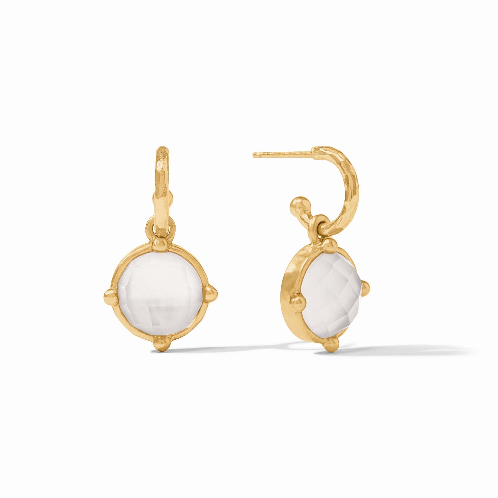 Julie Vos: Honeybee Hoop & Charm Earring - Obsession Boutique