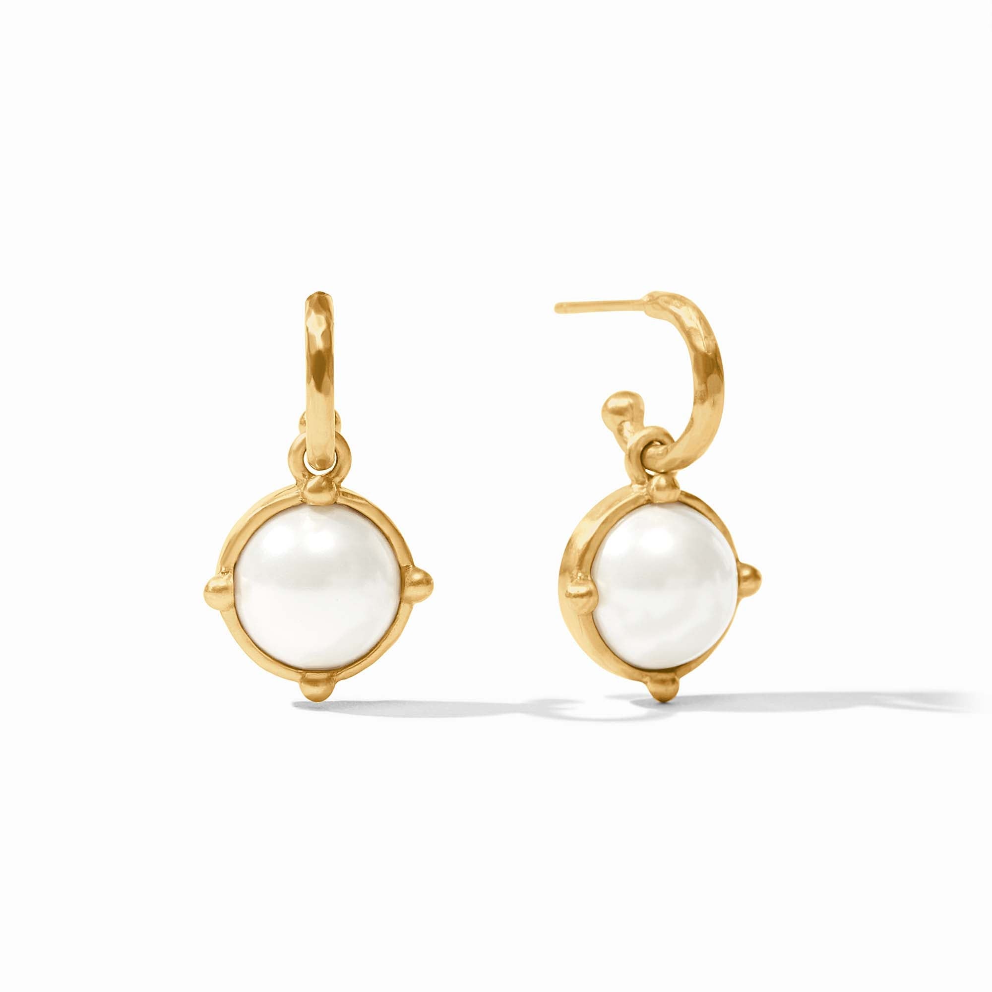 Julie Vos: Honeybee Hoop & Charm Earring - Obsession Boutique