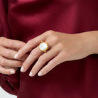 Julie Vos: Coin Revolving Ring - Obsession Boutique