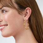Julie Vos: Gardenia Hoop - Obsession Boutique
