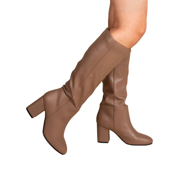 Knee High Ruched Boots Obsession Boutique