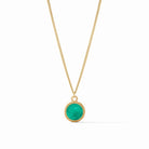 Julie Vos: Fleur-de-Lis Solitaire Necklace - Obsession Boutique