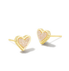 Kendra Scott: Framed Ari Heart Stud Earrings - Obsession Boutique