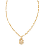 Kendra Scott: Crystal Letter Pendant Necklace - Obsession Boutique