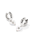 Kendra Scott: Sasha Heart Huggie Earrings - Obsession Boutique