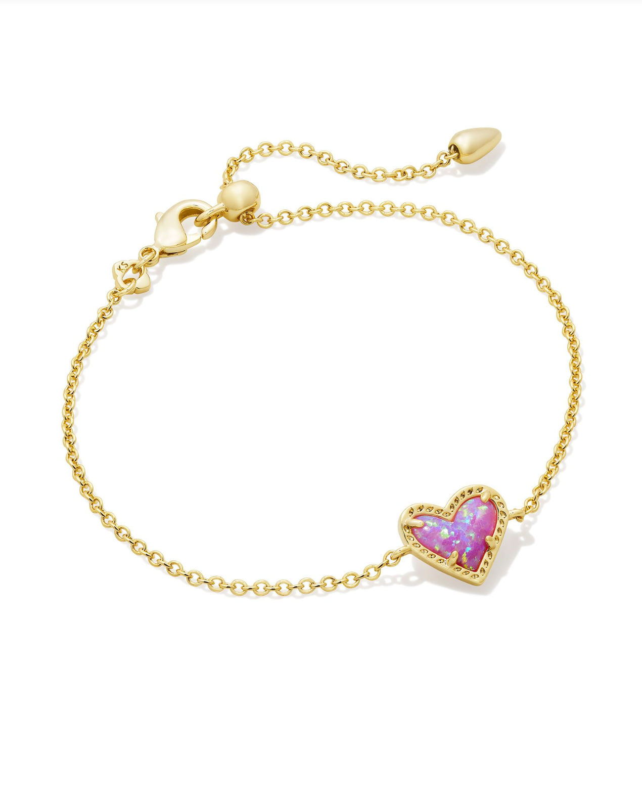 Kendra Scott: Ari Heart Delicate Bracelet - Obsession Boutique