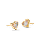 Kendra Scott: Framed Ari Heart Stud Earrings - Obsession Boutique