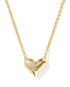Kendra Scott: Heart Letter Pendant Necklace - Obsession Boutique