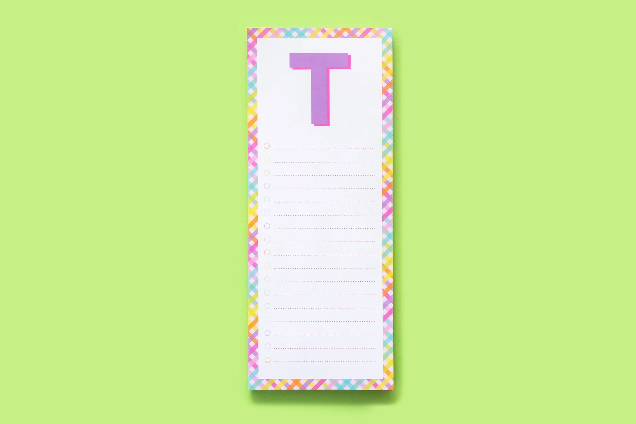 Letter List Pads - Obsession Boutique