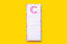 Letter List Pads - Obsession Boutique