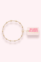 Beaded Blondes: June Bracelet in Gold - Obsession Boutique