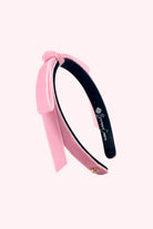 Thin Velvet Ribbon Bow Headband - Obsession Boutique
