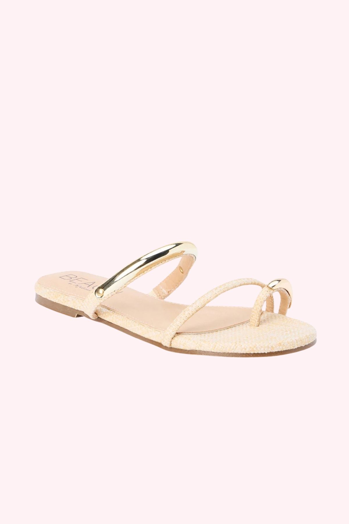 Vacay Slide Sandals - Natural - Obsession Boutique