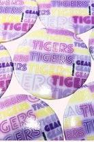 Geaux and Tigers Game Day Button - Obsession Boutique