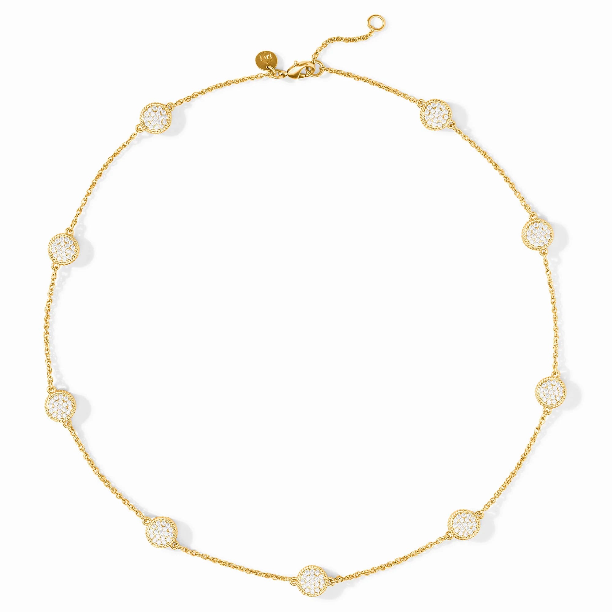 Julie Vos: Windsor Delicate Station Necklace - Obsession Boutique