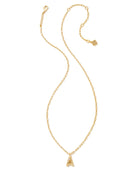 Kendra Scott: Crystal Letter Pendant Necklace - Obsession Boutique