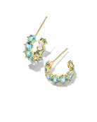 Kendra Scott: Cailin Crystal Huggie Earrings - Birthstones - Obsession Boutique