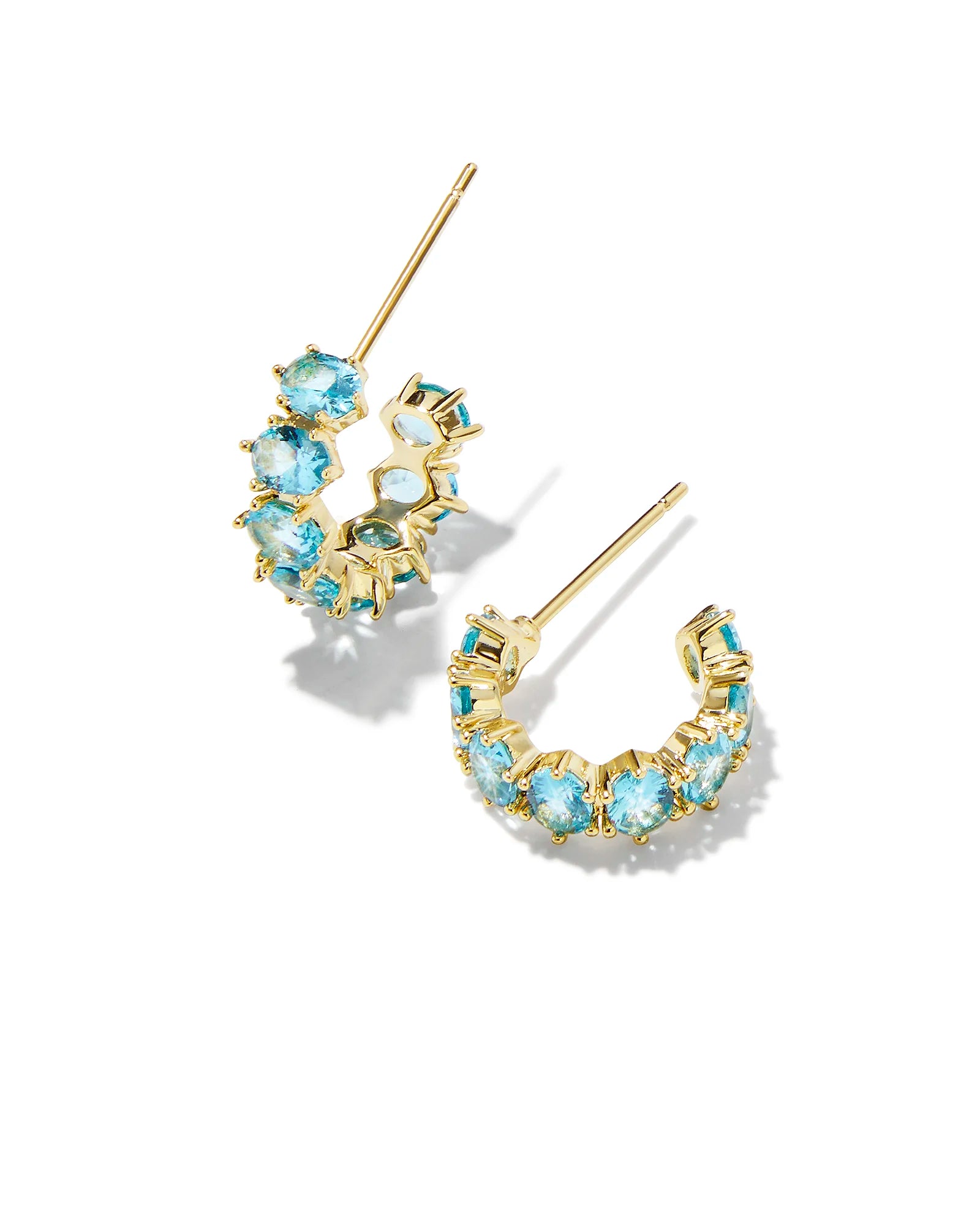 Kendra Scott: Cailin Crystal Huggie Earrings - Birthstones - Obsession Boutique