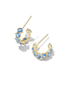 Kendra Scott: Cailin Crystal Huggie Earrings - Birthstones - Obsession Boutique