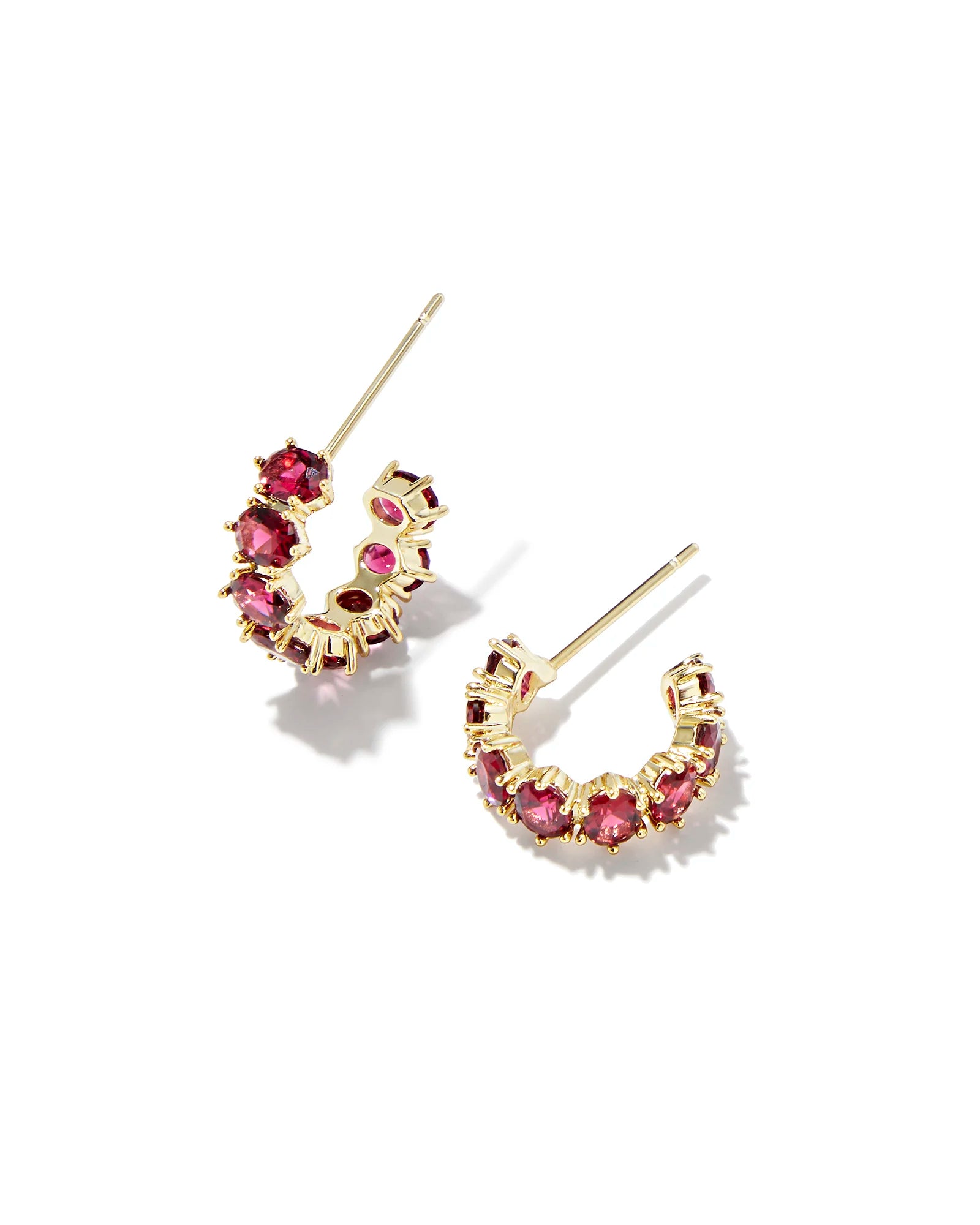 Kendra Scott: Cailin Crystal Huggie Earrings - Birthstones - Obsession Boutique