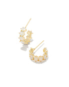 Kendra Scott: Cailin Crystal Huggie Earrings - Birthstones - Obsession Boutique
