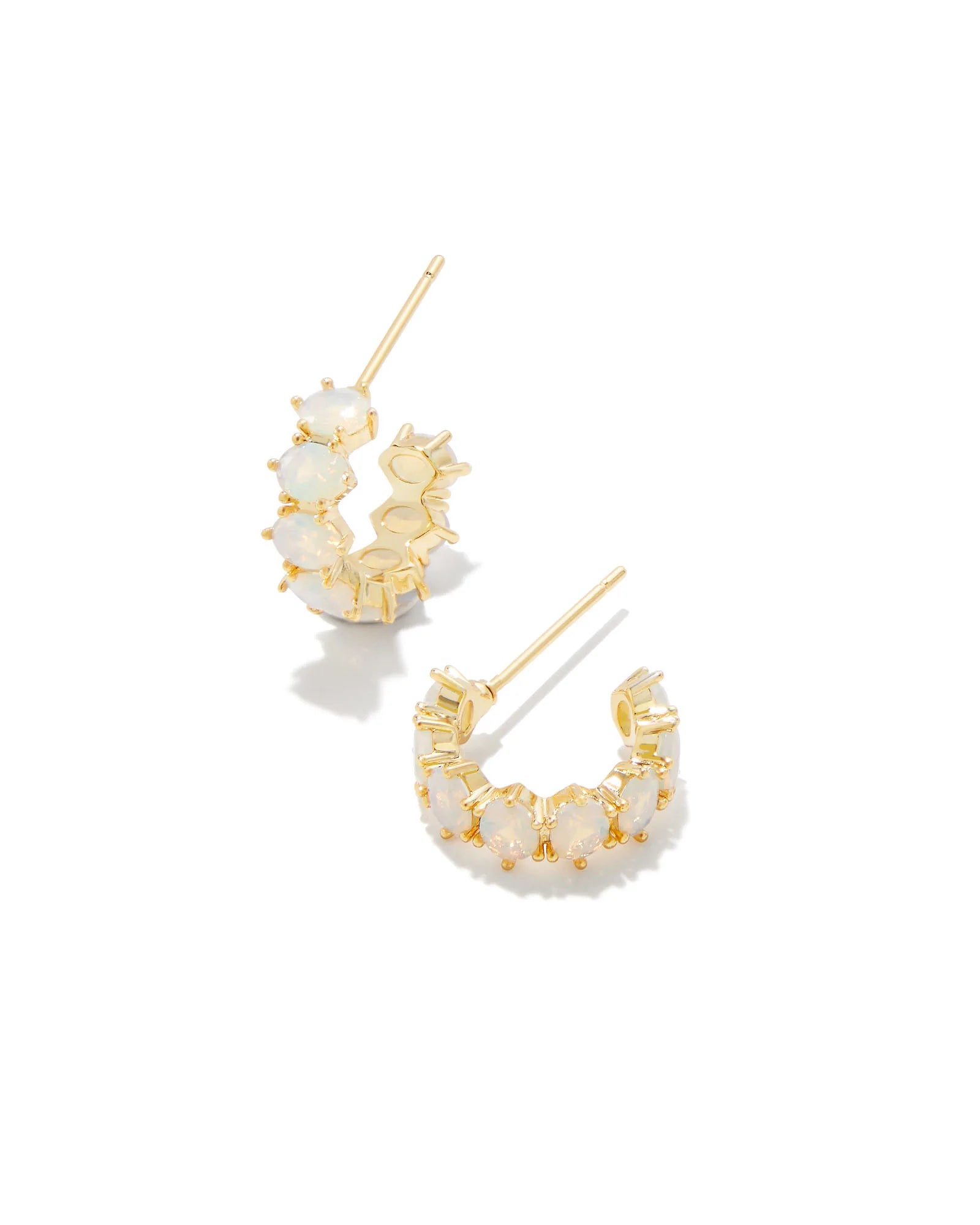 Kendra Scott: Cailin Crystal Huggie Earrings - Birthstones - Obsession Boutique