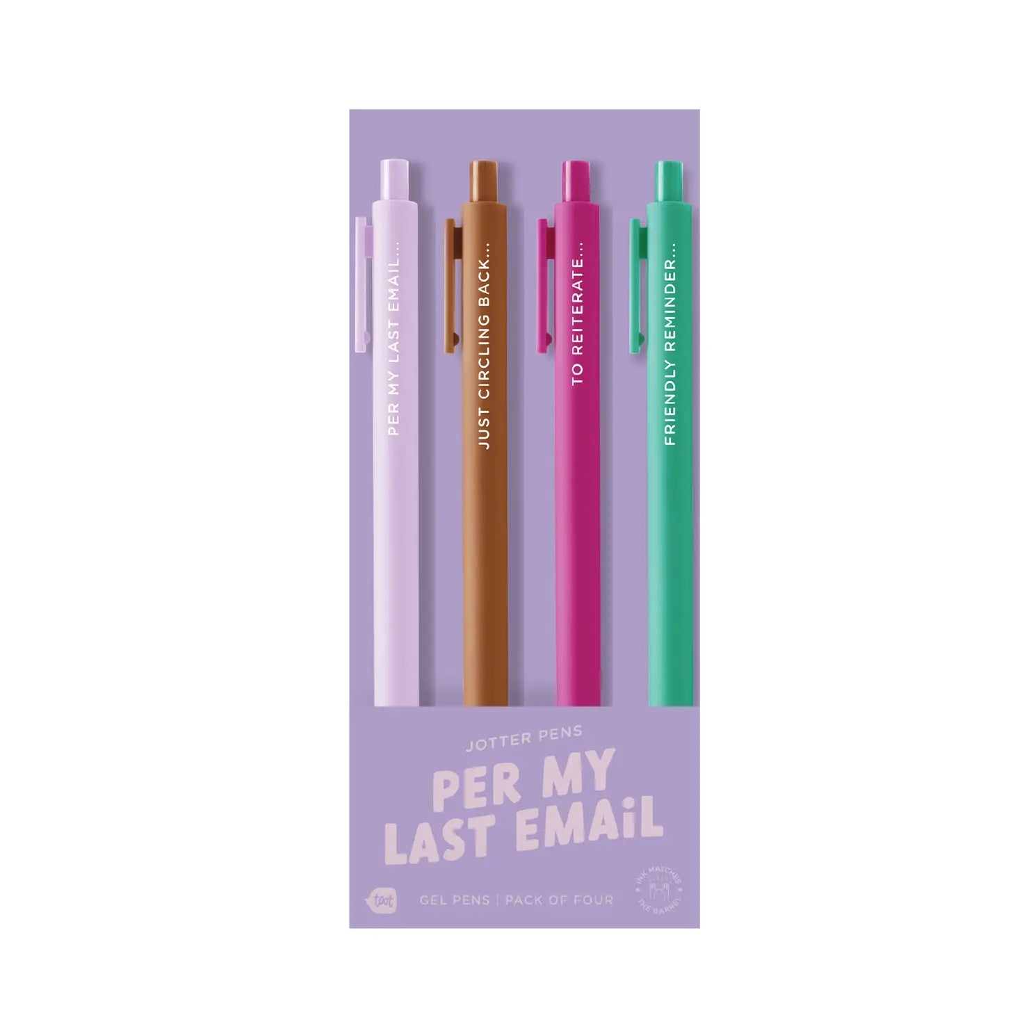 Talking Out Of Turn: Jotter 4 Pack Pens - Obsession Boutique