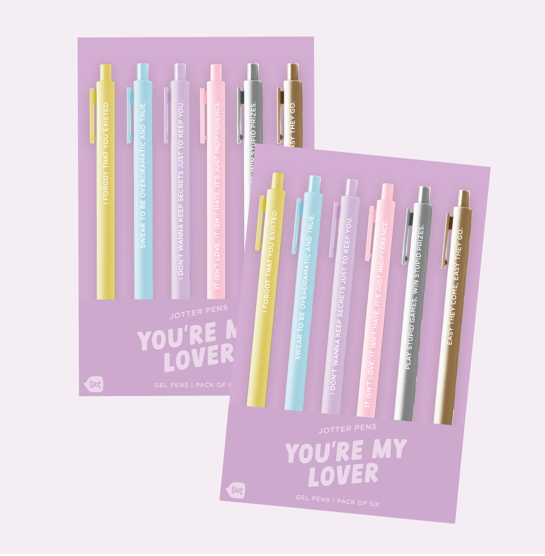 Talking Out Of Turn: Swiftie Jotter Sets - Obsession Boutique