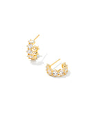 Kendra Scott: Cailin Crystal Huggie Earrings - Birthstones - Obsession Boutique
