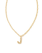 Kendra Scott: Crystal Letter Pendant Necklace - Obsession Boutique