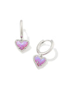 Kendra Scott: Ari Heart Huggie Earrings - Obsession Boutique