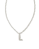 Kendra Scott: Crystal Letter Pendant Necklace - Obsession Boutique