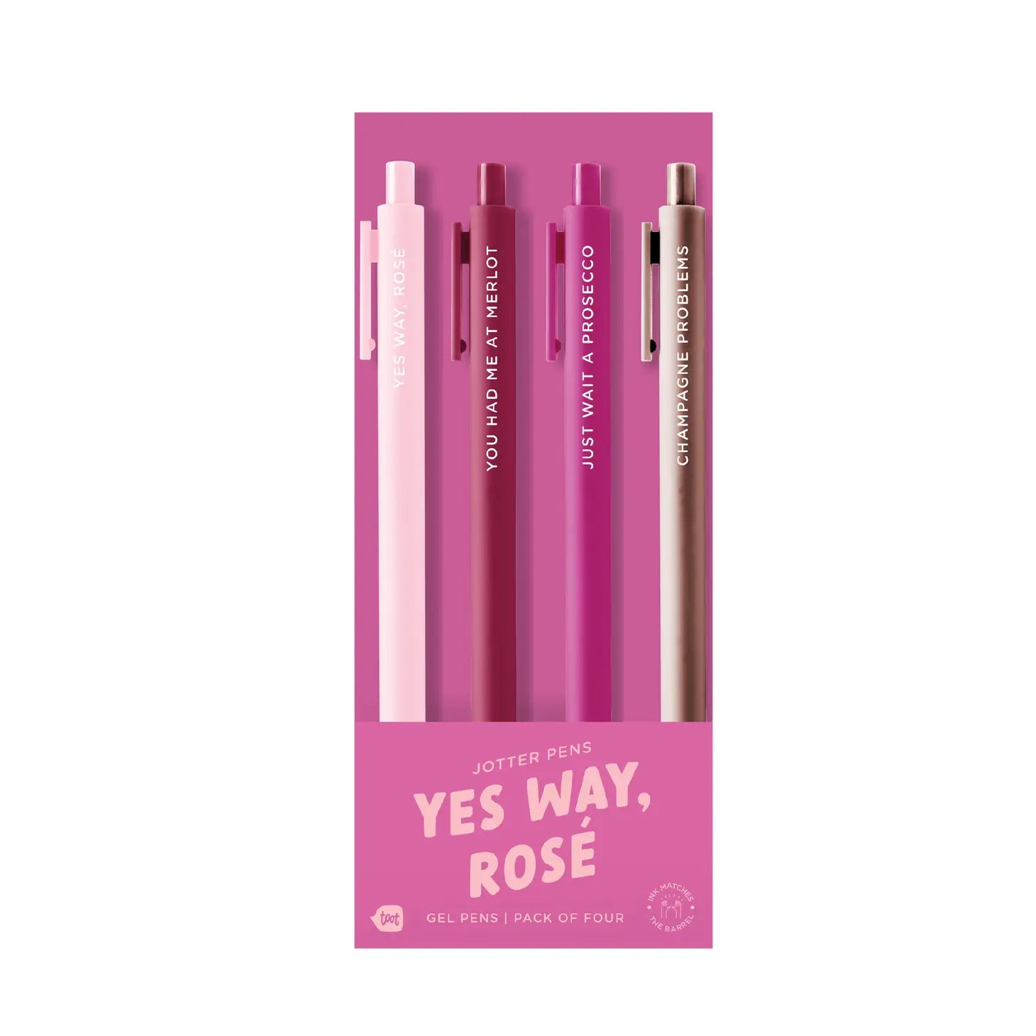 Talking Out Of Turn: Jotter 4 Pack Pens - Obsession Boutique
