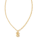 Kendra Scott: Crystal Letter Pendant Necklace - Obsession Boutique
