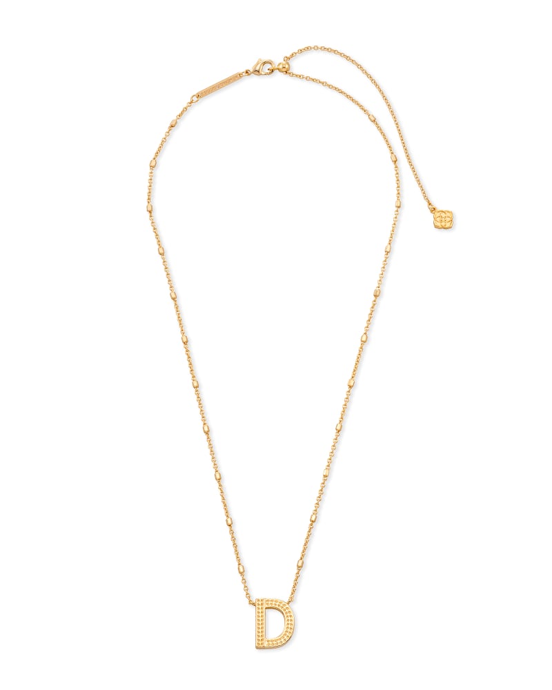 Kendra Scott: Letter Pendent Necklace - Obsession Boutique