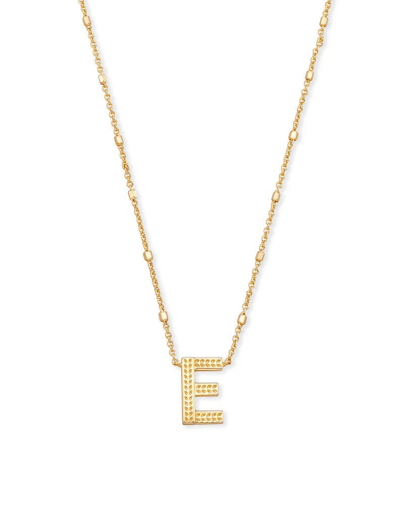 Kendra Scott: Letter Pendent Necklace - Obsession Boutique