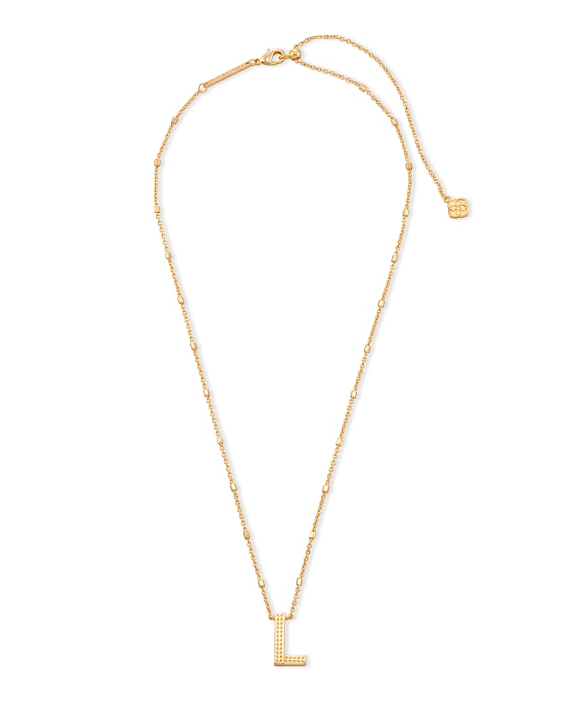 Kendra Scott: Letter Pendent Necklace - Obsession Boutique