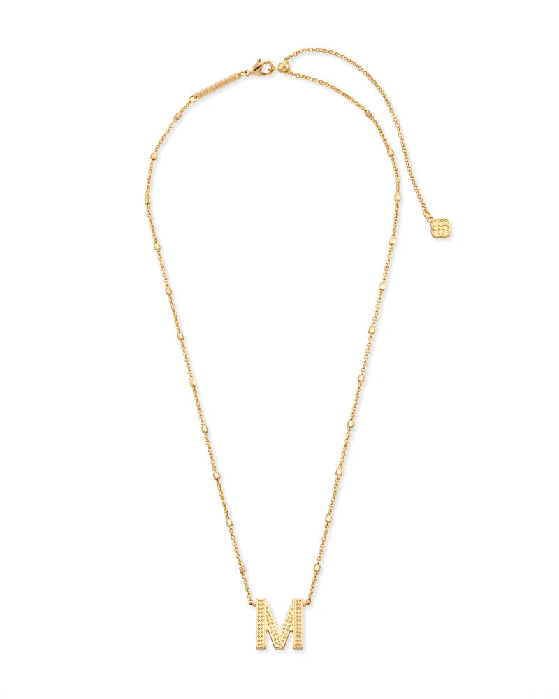 Kendra Scott: Letter Pendent Necklace - Obsession Boutique